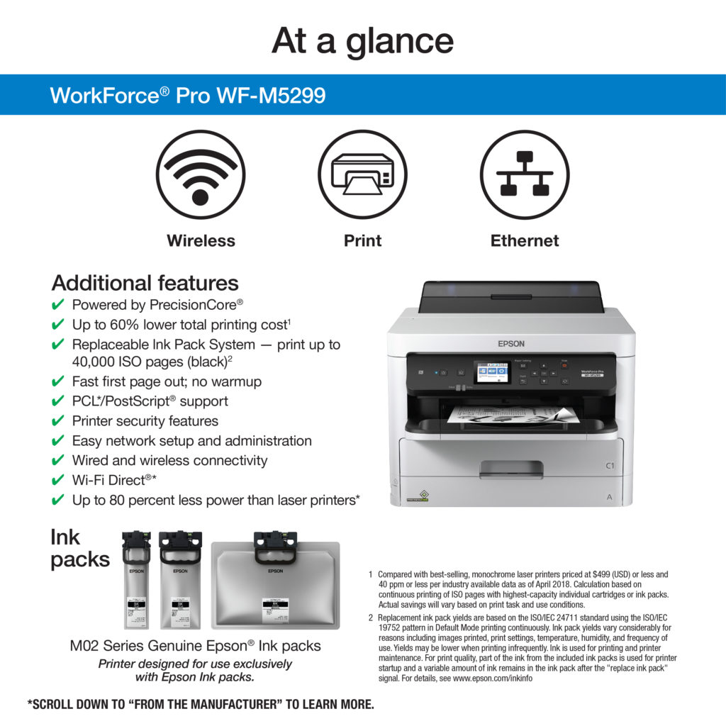 WFM5299 Monochrome Printer Good Guys Imaging Systems