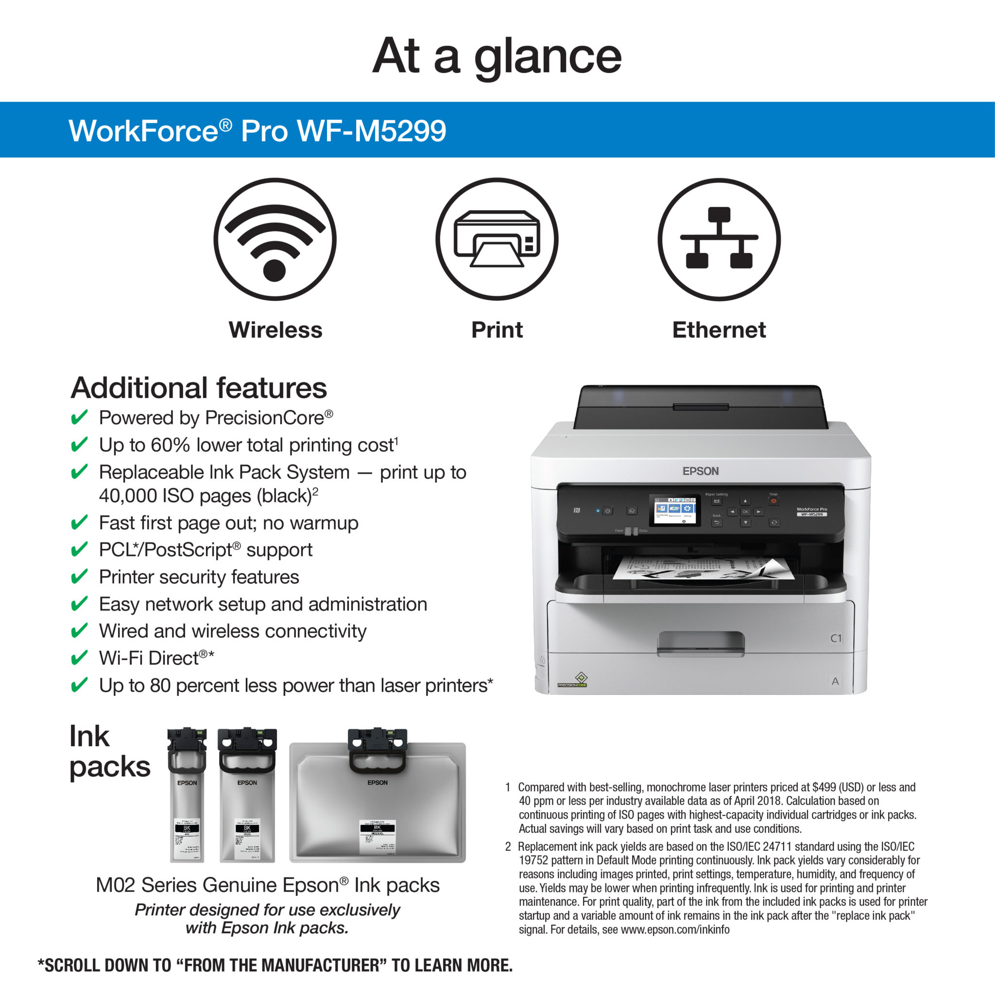 WFM5299 Monochrome Printer Good Guys Imaging Systems
