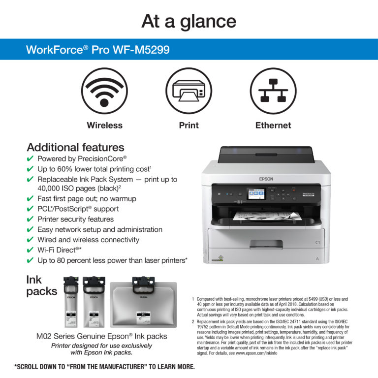 WFM5299 Monochrome Printer Good Guys Imaging Systems
