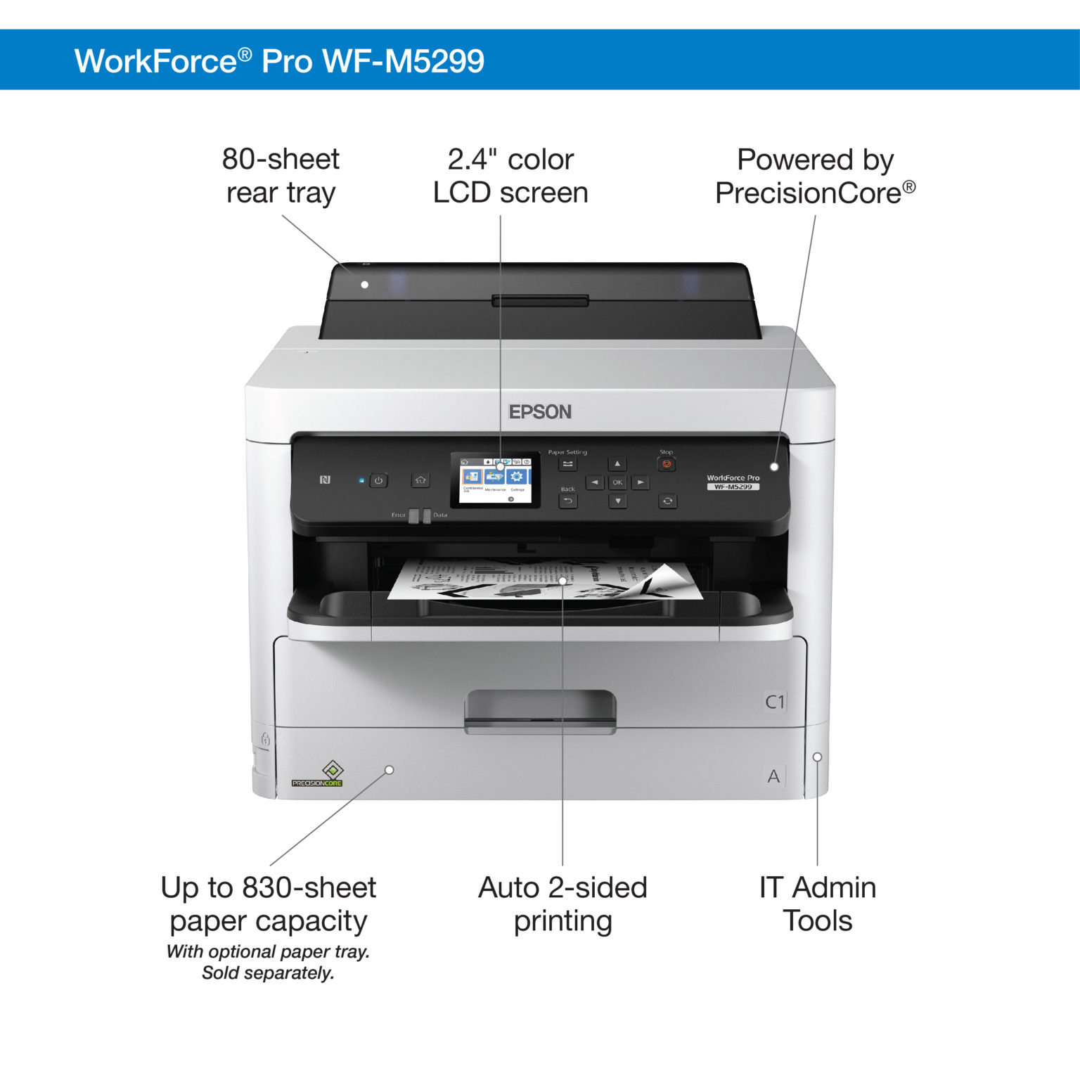 WFM5299 Monochrome Printer Good Guys Imaging Systems